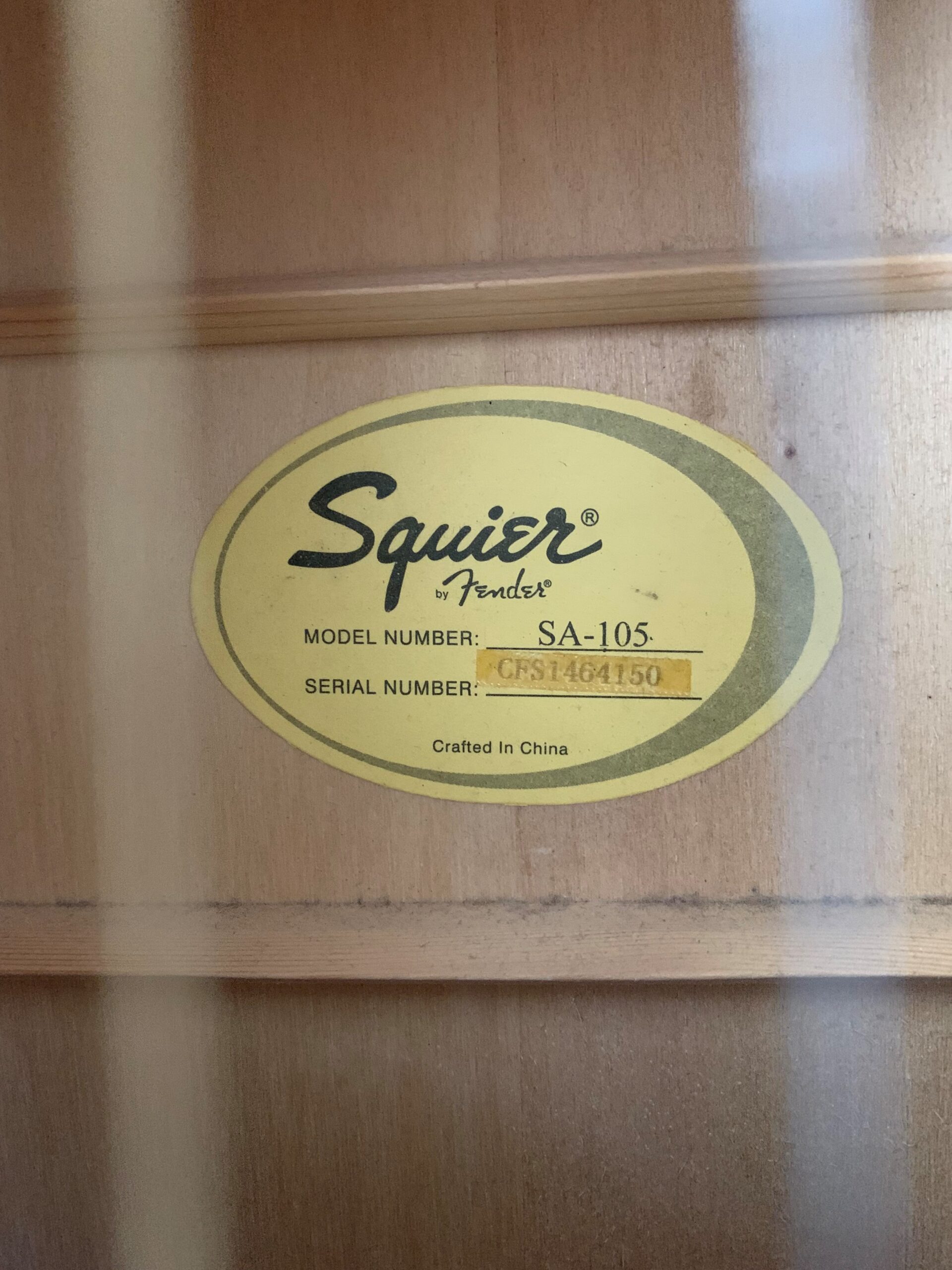 Squier By Fender - SA-105 - Acoustic Guitar - Image 10