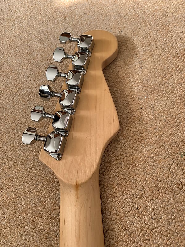 Harley Benton ST-20 BK Standard Series Left Handed in Black - Image 8