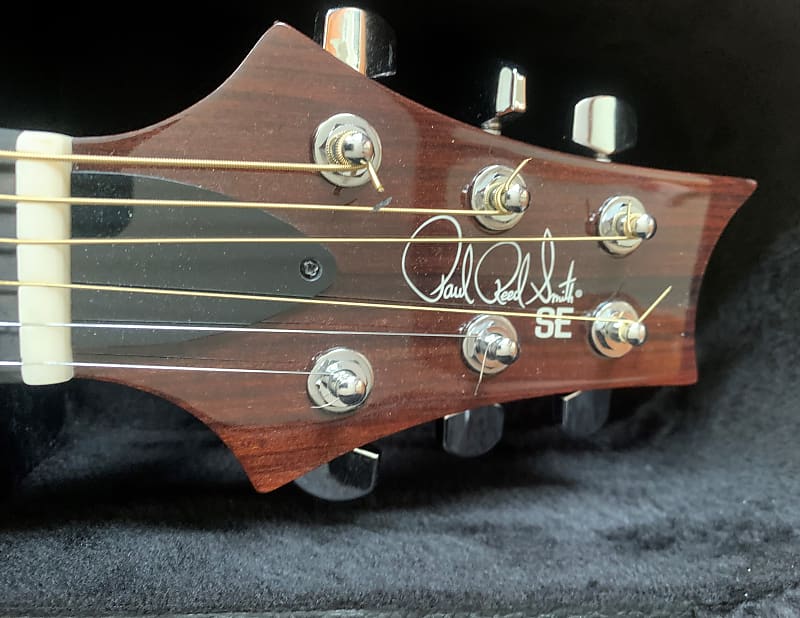 Paul Reed Smith SE A40E Solid Spruce/Ovangkol Angelus Cutaway with Fishman GT1 Electronics Natural 2018 - Image 6