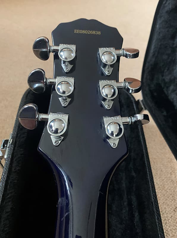 Epiphone Les Paul Standard in Blue Burst 2008 - Image 8