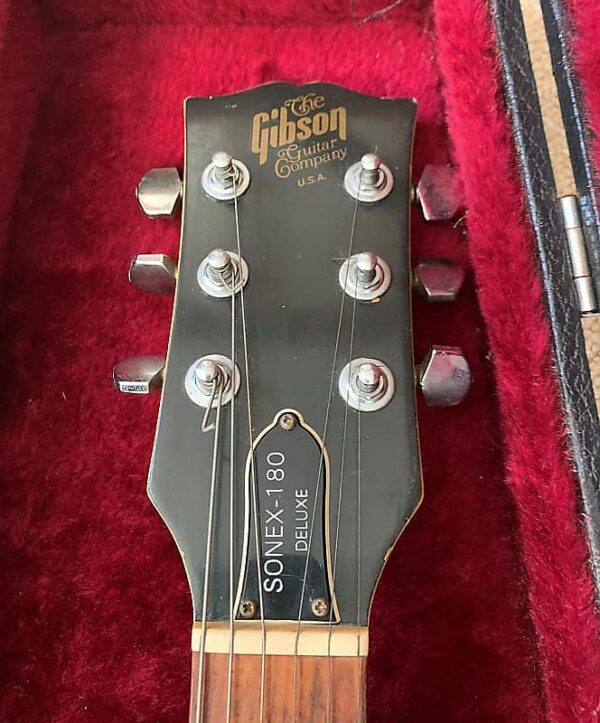 Gibson  Sonex 180 Deluxe - Original  White(now Yellowing 1982 - Image 21