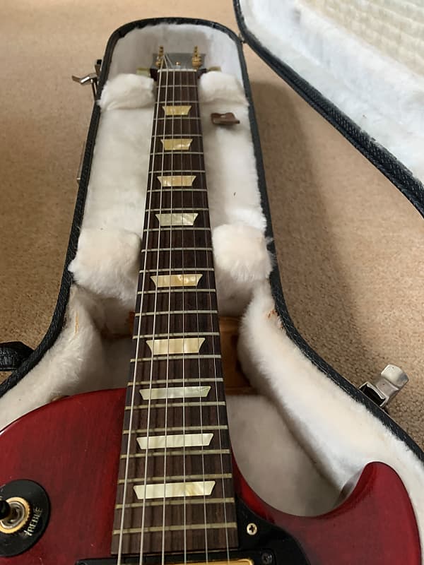 Gibson USA Les Paul Studio Deluxe 2007 Worn Cherry - Image 4