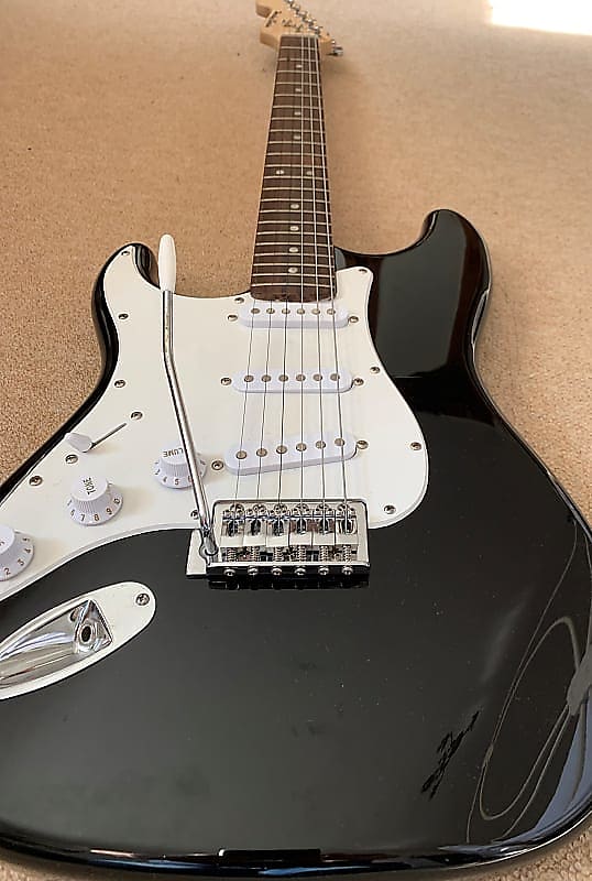 Harley Benton ST-20 BK Standard Series Left Handed in Black - Image 11