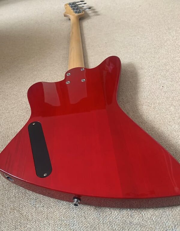 Fret-King  Silver Label Esprit Bass  Gloss Red - Image 7