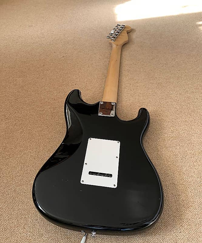 Harley Benton ST-20 BK Standard Series Left Handed in Black - Image 14