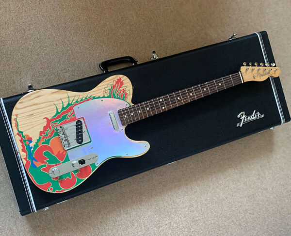 Fender  Jimmy Page Telecaster Natural Rosewood Fingerboard - Image 3
