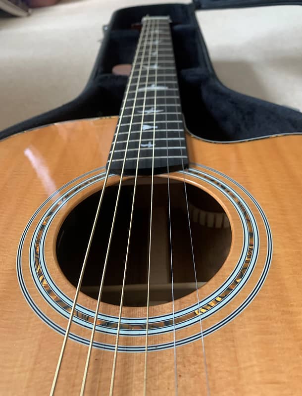 Paul Reed Smith SE A40E Solid Spruce/Ovangkol Angelus Cutaway with Fishman GT1 Electronics Natural 2018 - Image 2