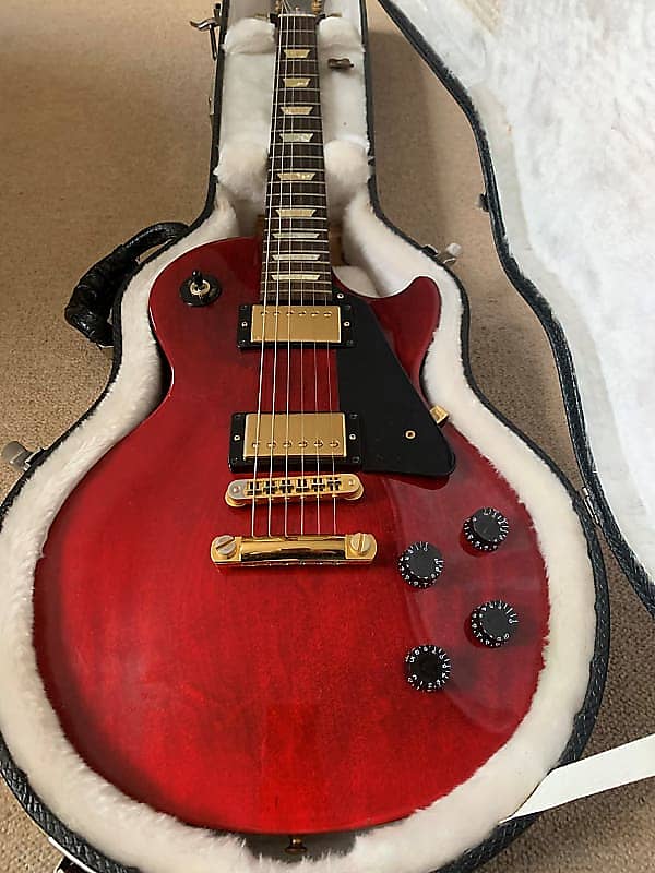 Gibson USA Les Paul Studio Deluxe 2007 Worn Cherry - Image 15