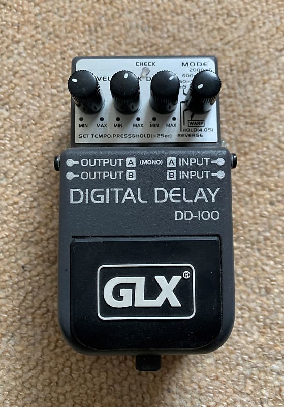 GLX DD100 DIGITAL DELAY PEDAL Rock Stock Stores