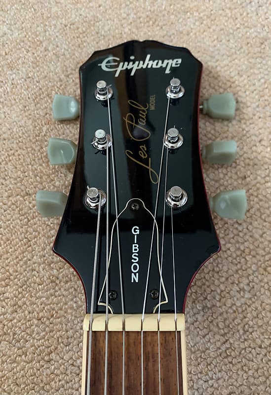 Epiphone Les Paul Standard sunburst made in Bohemia Musico-Delica Plant in the Czech Republic - Image 7