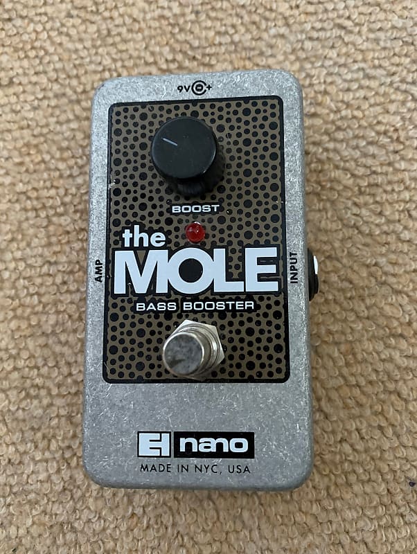 Electro-Harmonix Nano The Mole bass booster (for guitars and bass)