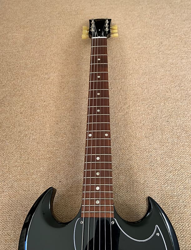 GIBSON 2011 SG JUNIOR USA Dog-Ear P90 Black Ebony 1960s reissue - Image 5