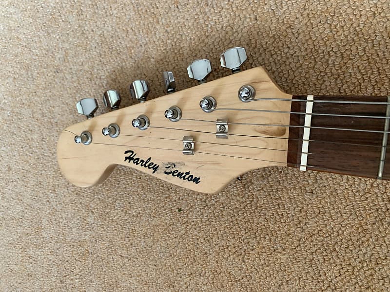 Harley Benton ST-20 BK Standard Series Left Handed in Black - Image 5