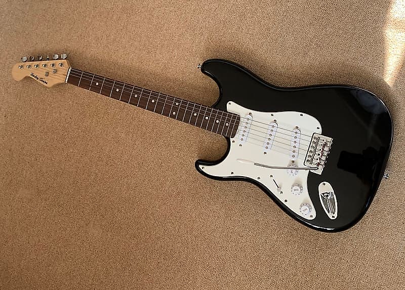 Harley Benton ST-20 BK Standard Series Left Handed in Black - Image 9