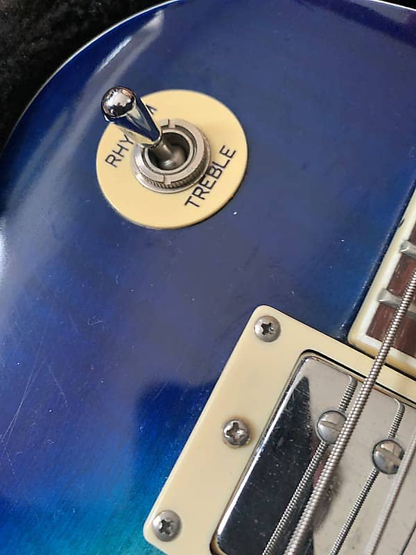 Epiphone Les Paul Standard in Blue Burst 2008 - Image 18