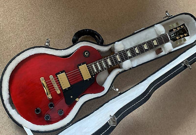 Gibson USA Les Paul Studio Deluxe 2007 Worn Cherry - Image 14