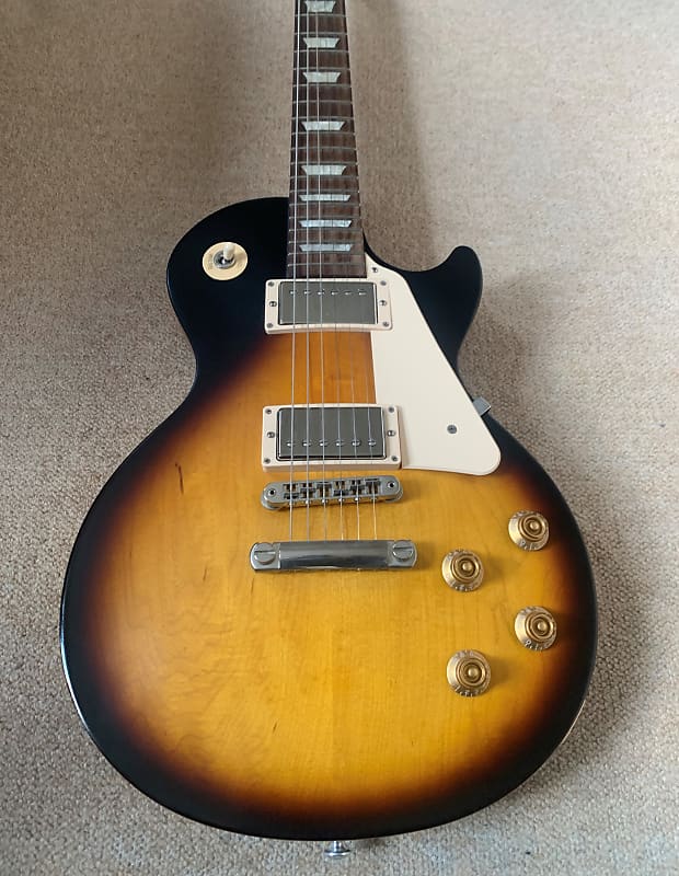 Gibson Les Paul Tribute in Satin Tobacco Burst USA - Image 3