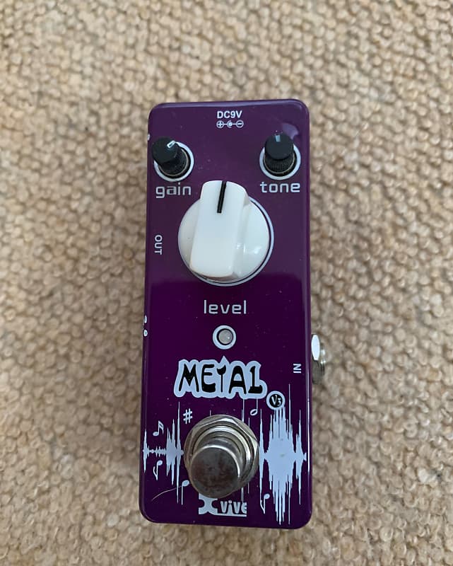 X Vive V3 Heavy Metal Guitar Effects Pedal