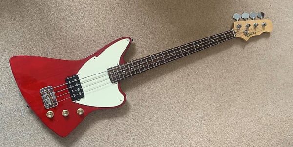 Fret-King  Silver Label Esprit Bass  Gloss Red - Image 15