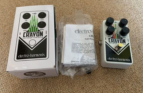 Electro-Harmonix Crayon 69 Full-Range Overdrive