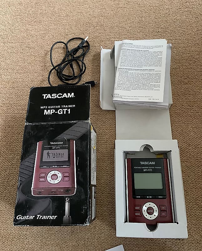 ウイルさま専用 TASCAM MP-GT1ポータブルメモリーギタートレーナー MP-GT1 Portable Memory Guitar Trainer – Shop Guitar Villa