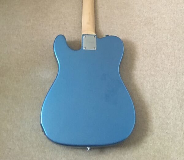 Hutchins  Thunderbolt bass guitar First Edition in Metalic Blue - Image 16