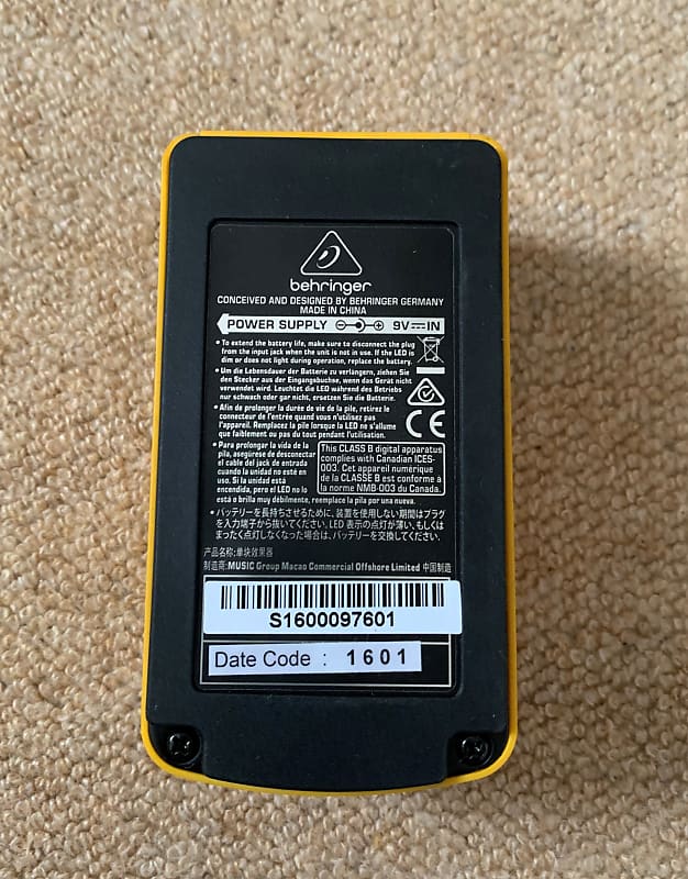Behringer UC200 Ultra Chorus Pedal - Image 4