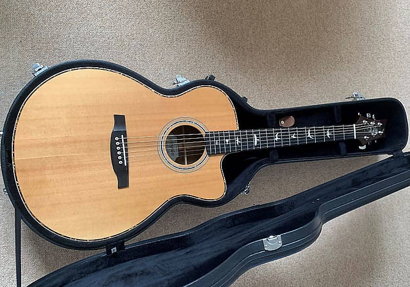 Paul Reed Smith SE A40E Solid Spruce/Ovangkol Angelus Cutaway with Fishman GT1 Electronics Natural 2018 - Image 14