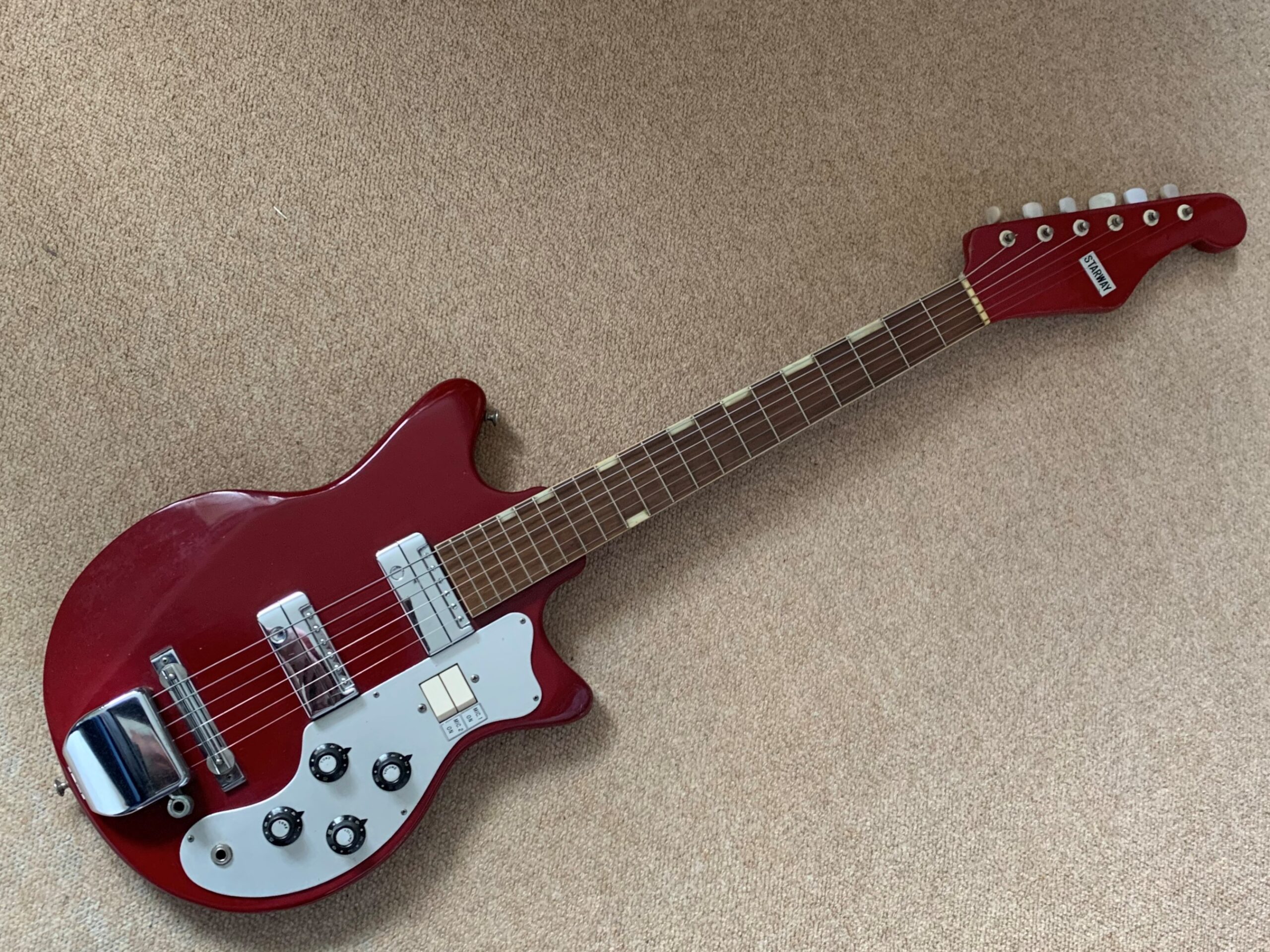 Teisco Starway 1960’s Red made in Japan