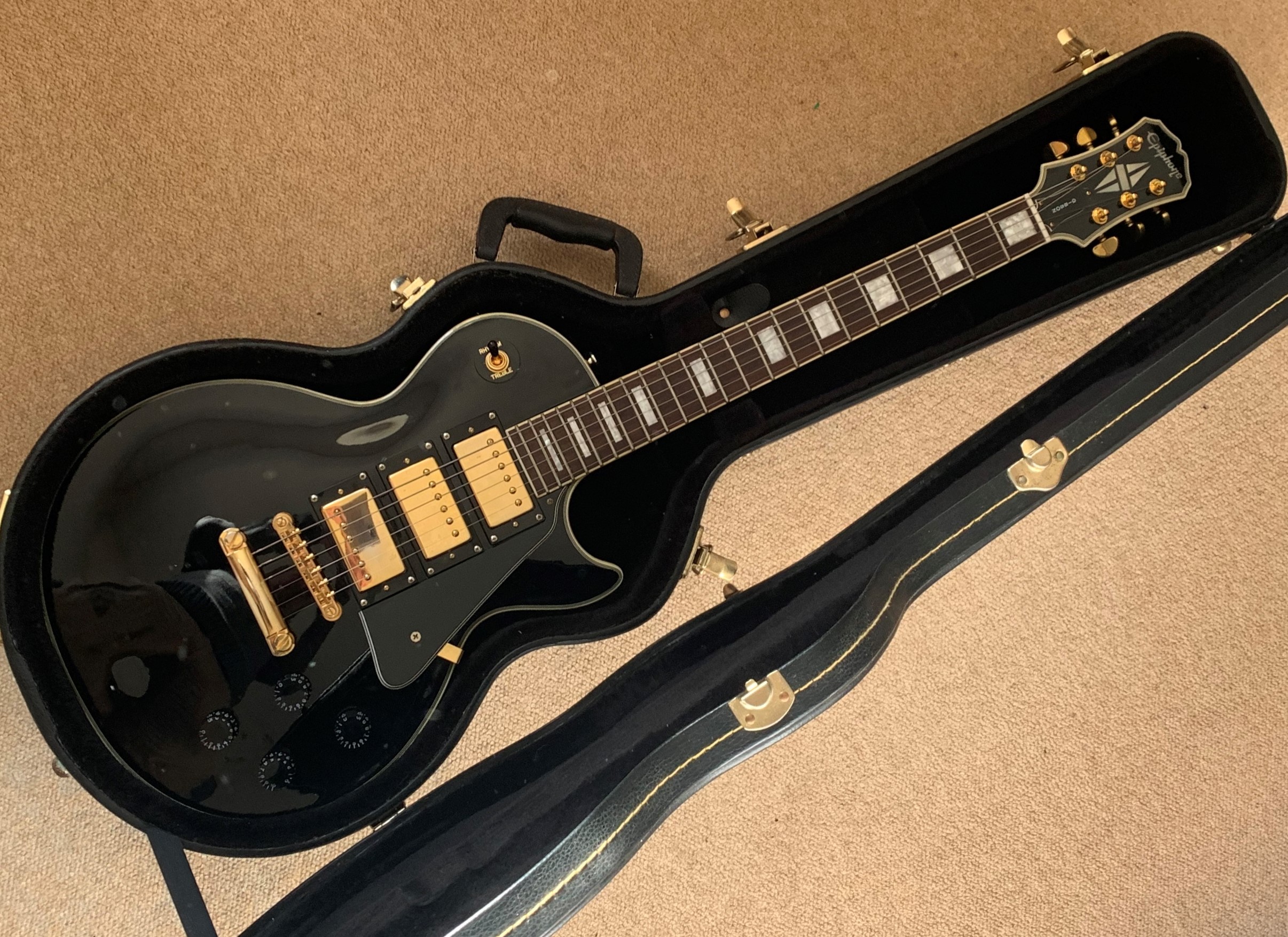 Epiphone Les Paul Custom Black Beauty (3-Pickup) 1996 - 2019