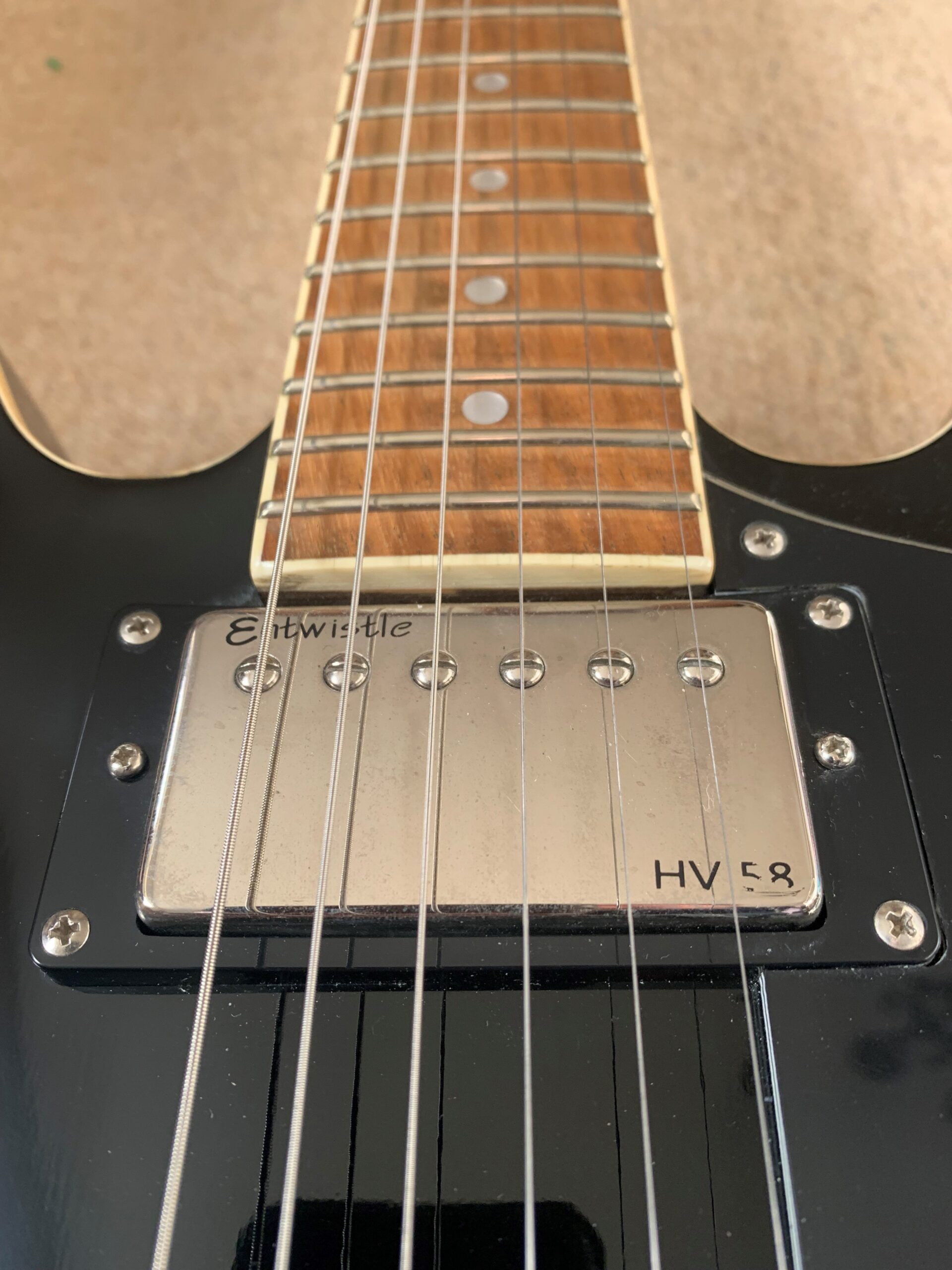 Tanglewood TSB-59 Semi-Hollowbody Black - Image 5
