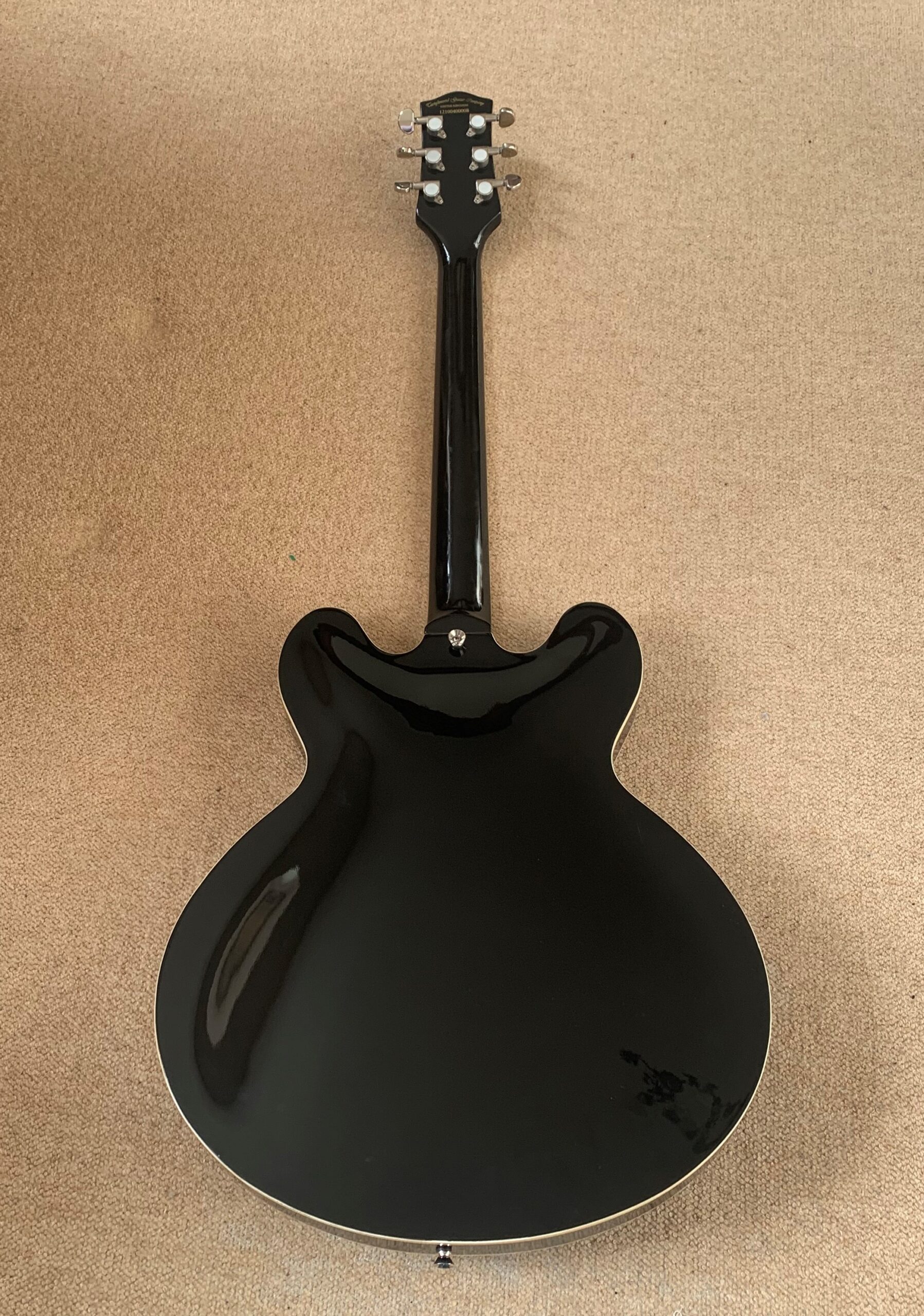 Tanglewood TSB-59 Semi-Hollowbody Black - Image 7