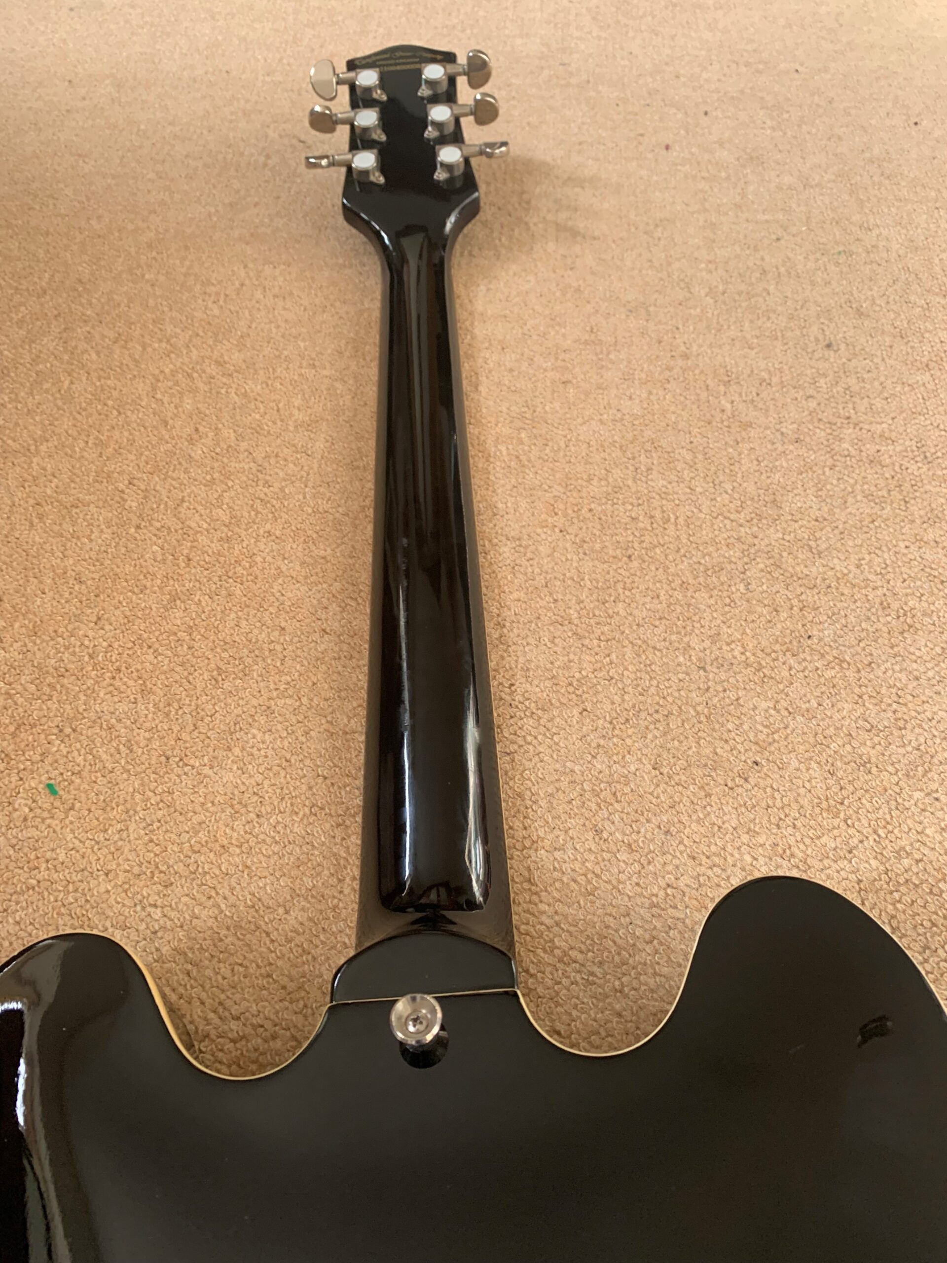 Tanglewood TSB-59 Semi-Hollowbody Black - Image 8