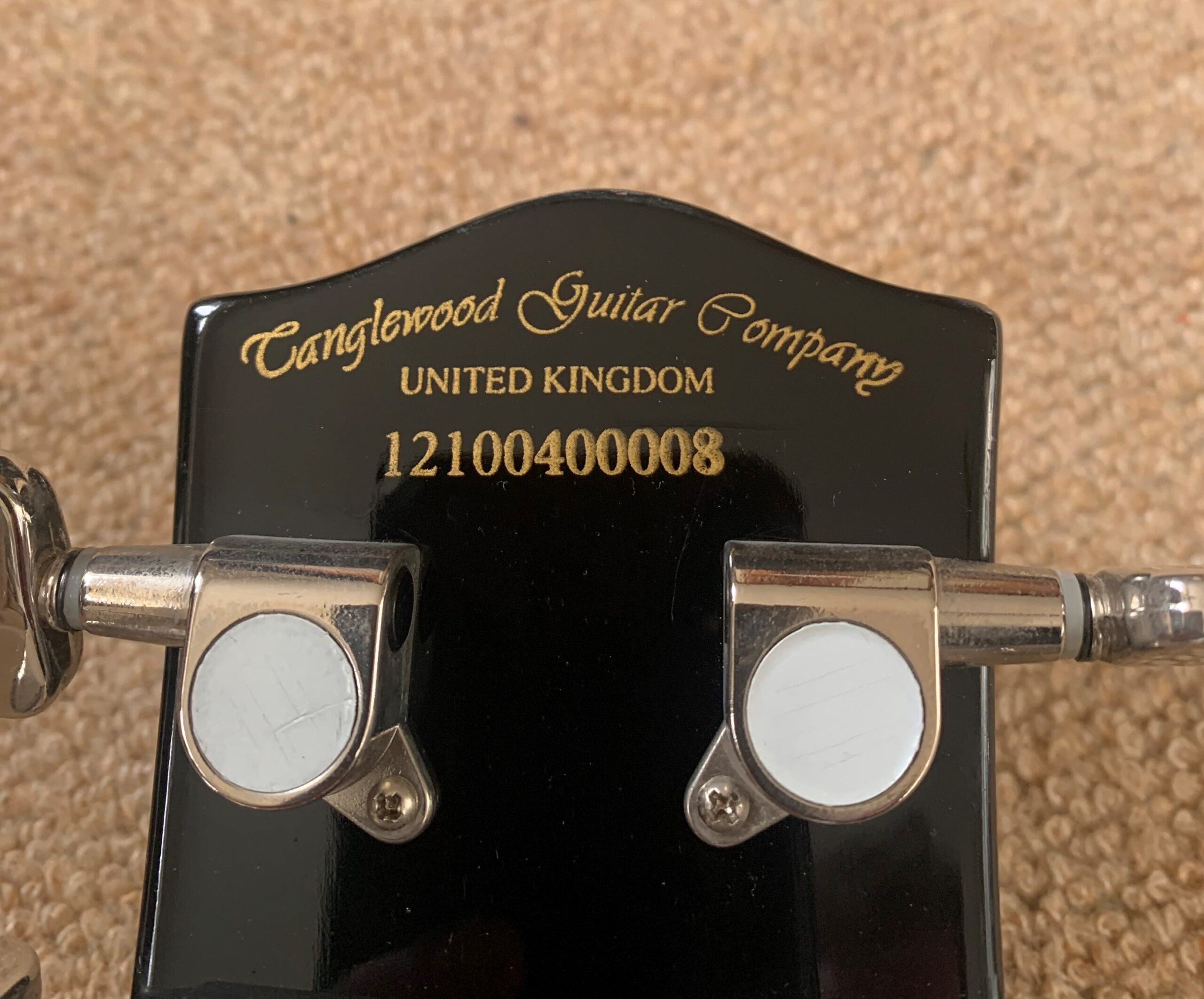 Tanglewood TSB-59 Semi-Hollowbody Black - Image 10