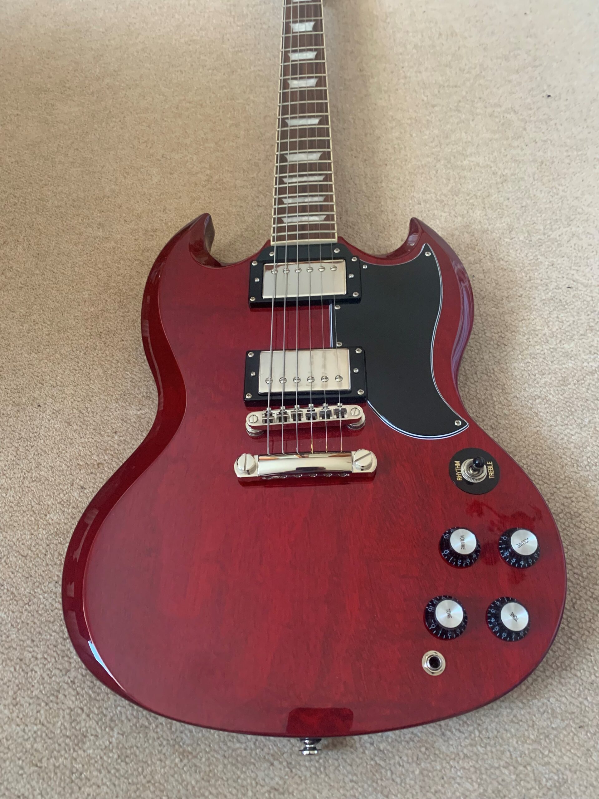 Epiphone SG G-400 Pro Electric Guitar – Cherry 2019 - Rock Stock