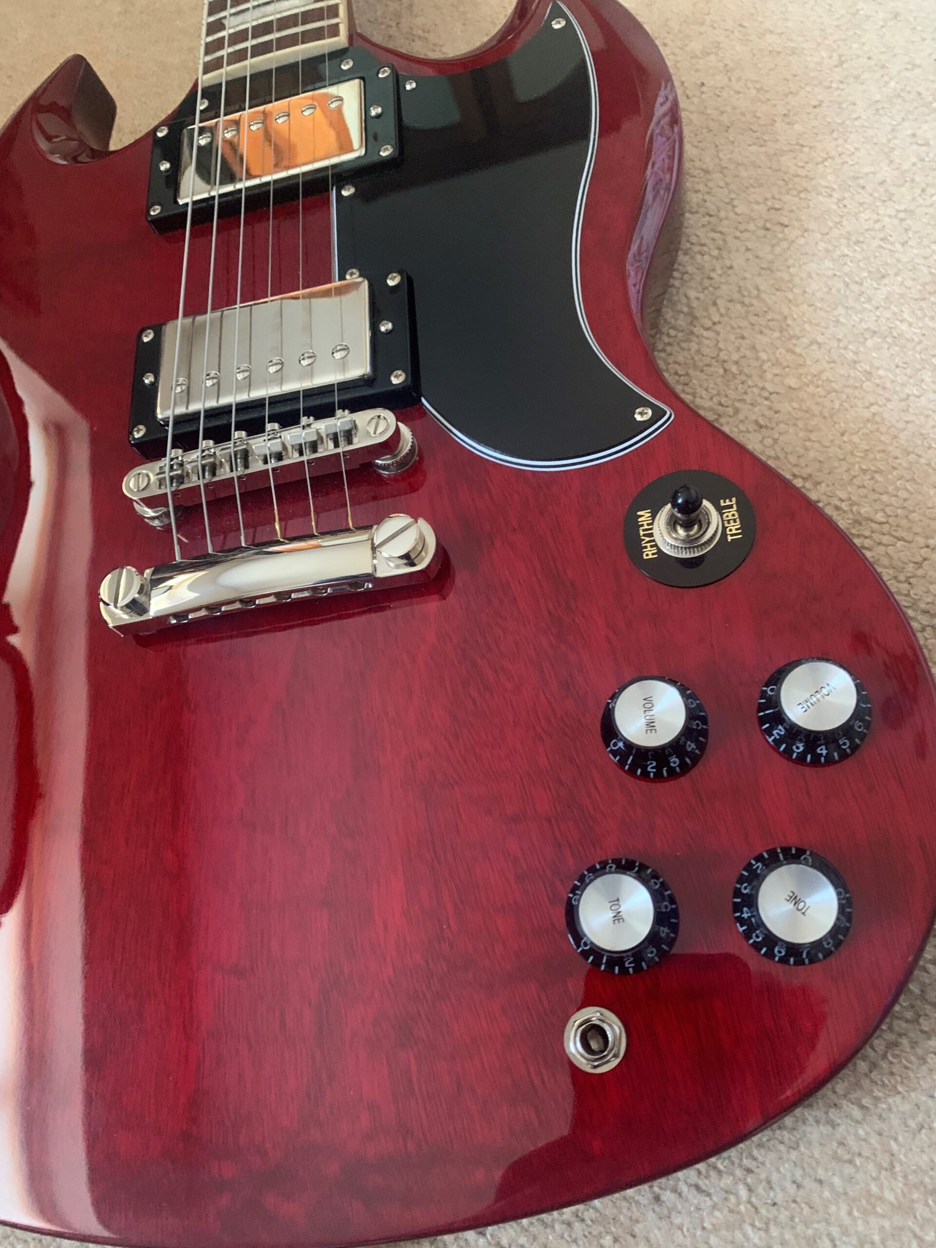 Epiphone SG G-400 Pro Electric Guitar – Cherry 2019 - Rock Stock