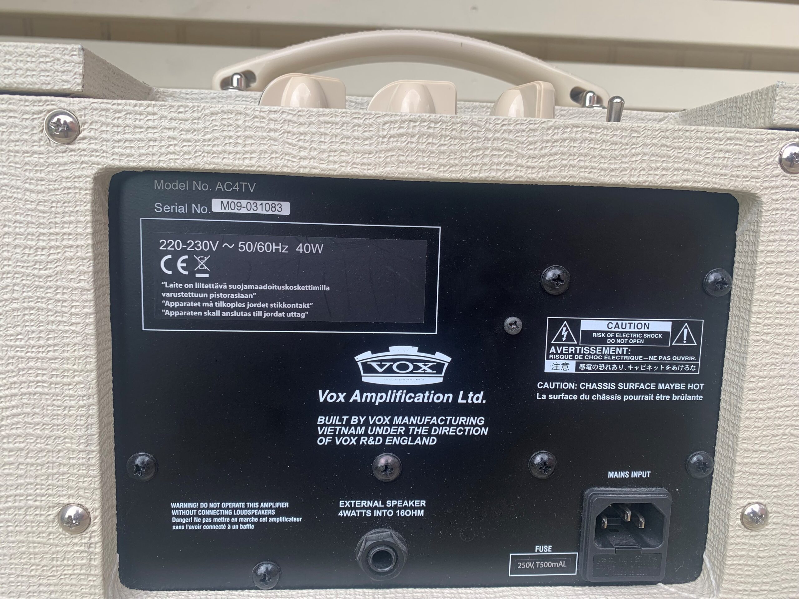 VOX AC4TV - Image 4