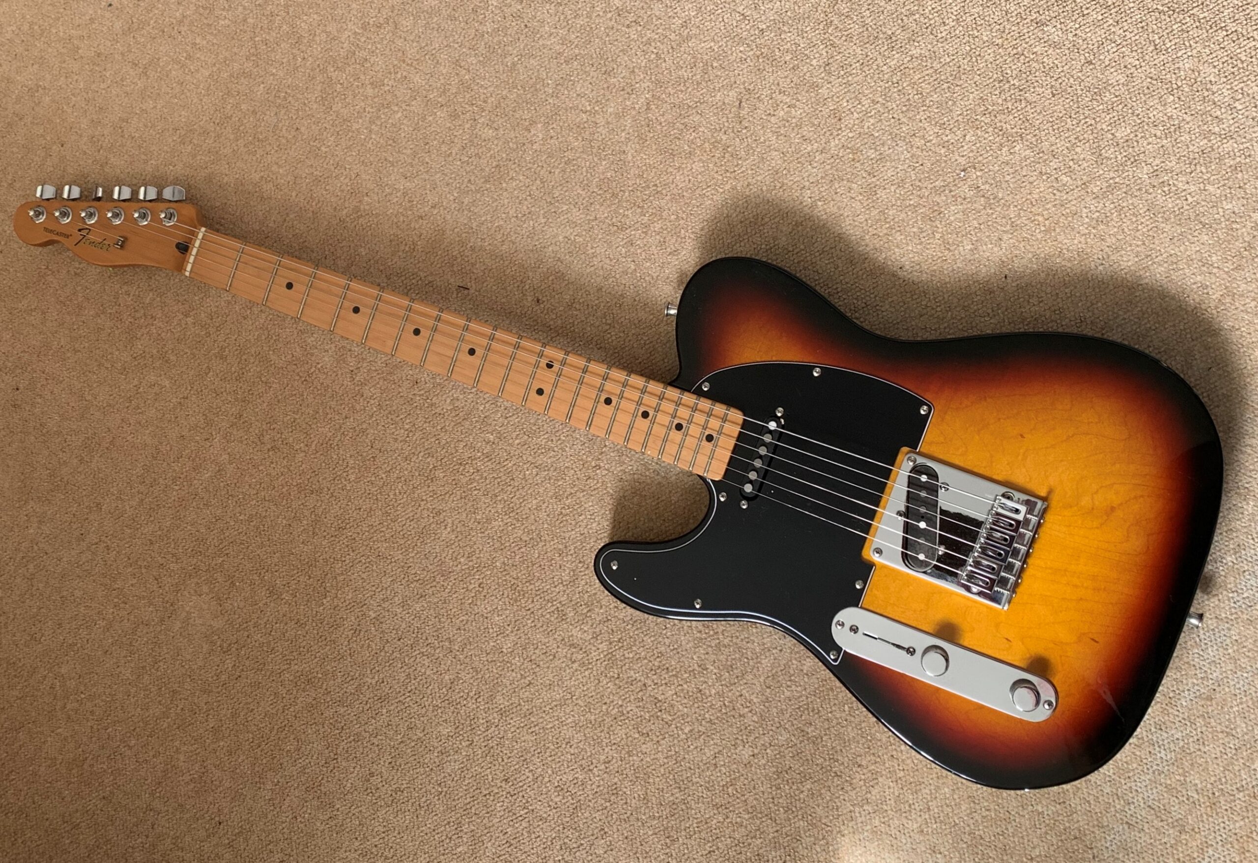 Fender Standard Telecaster Left-Hand Sunburst 2008 Mexico - Rock