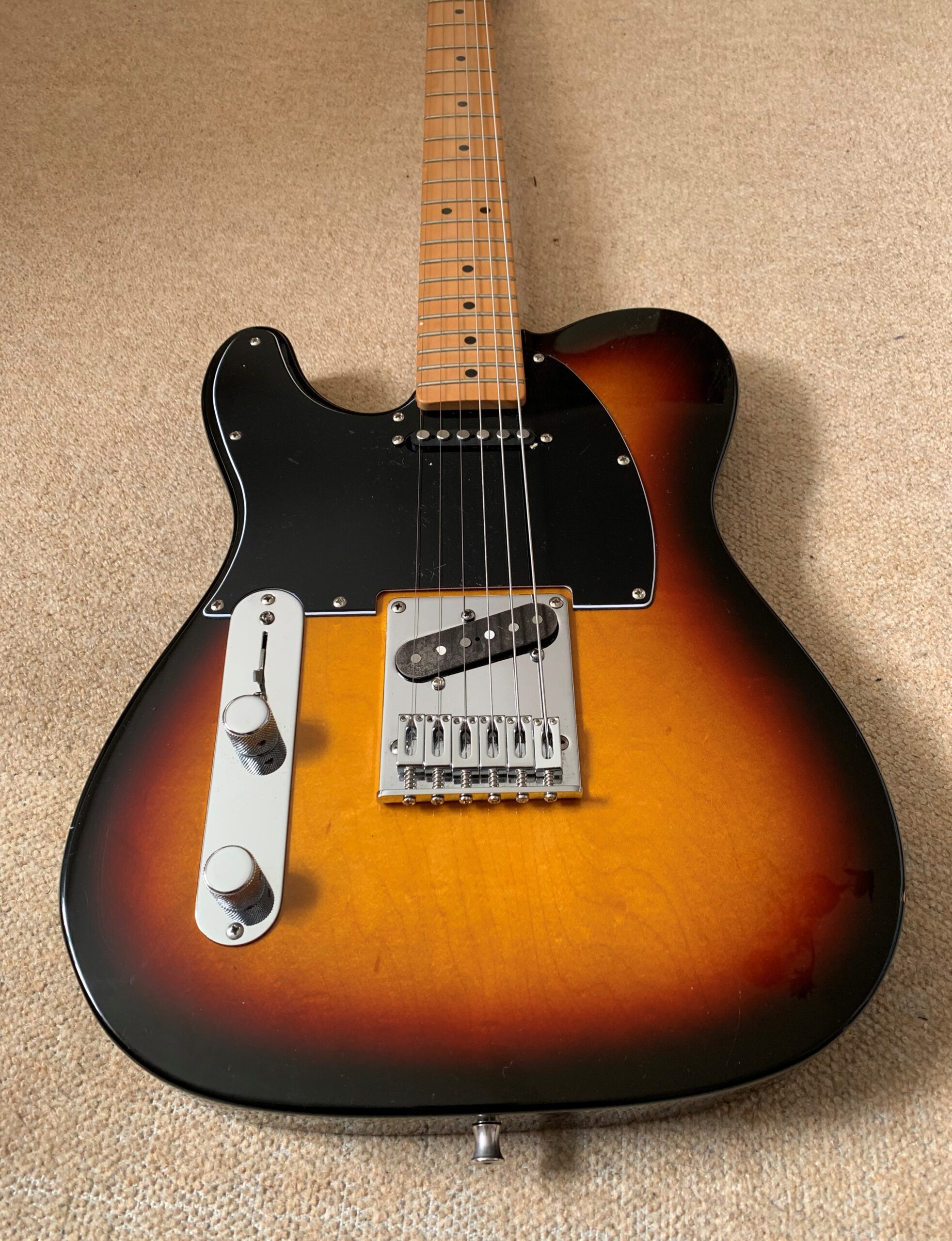 Fender Standard Telecaster Left-Hand Sunburst 2008 Mexico - Rock