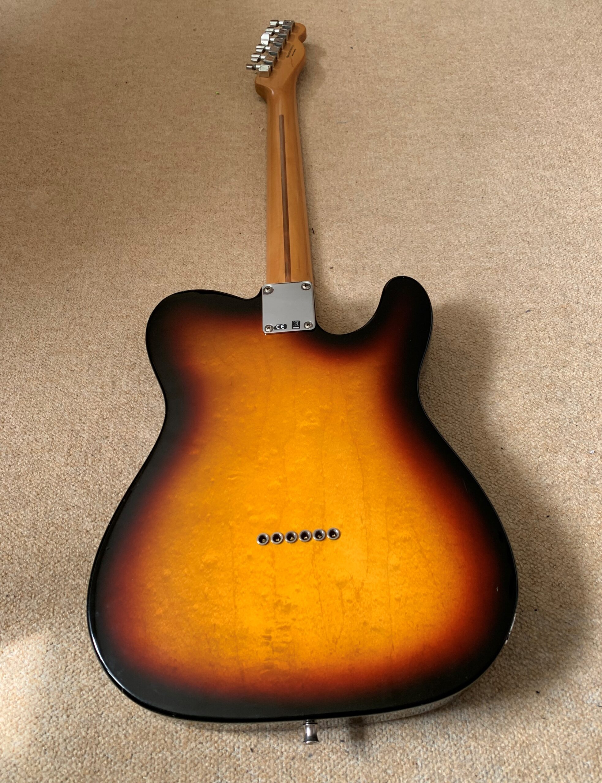 Fender Standard Telecaster Left-Hand Sunburst 2008 Mexico - Rock