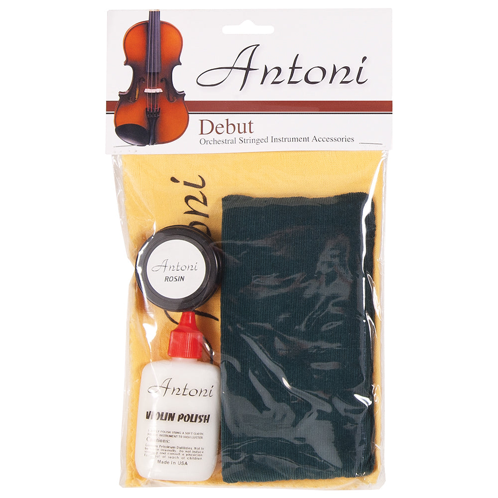 Antoni 'Debut' Violin Care Kit Rock Stock Stores