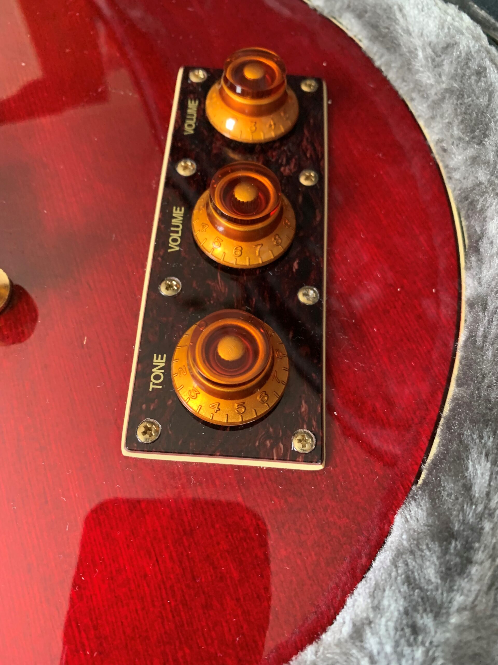 Epiphone Custom Shop Allen Woody Rumblekat Bass, Wine Red - Image 3