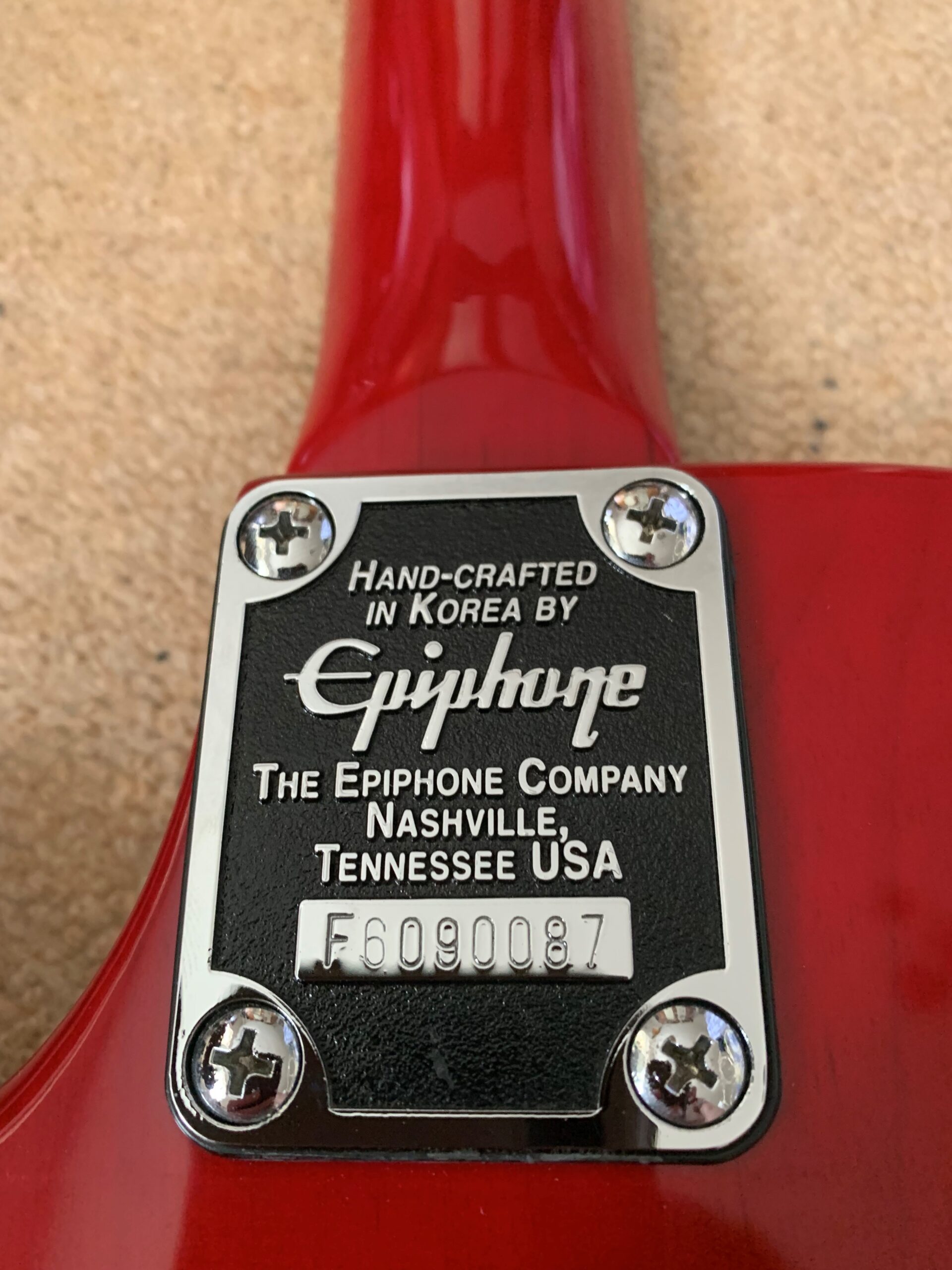 Epiphone Les Paul 100 Korea 1997 in Cherry Sunburst - Image 5