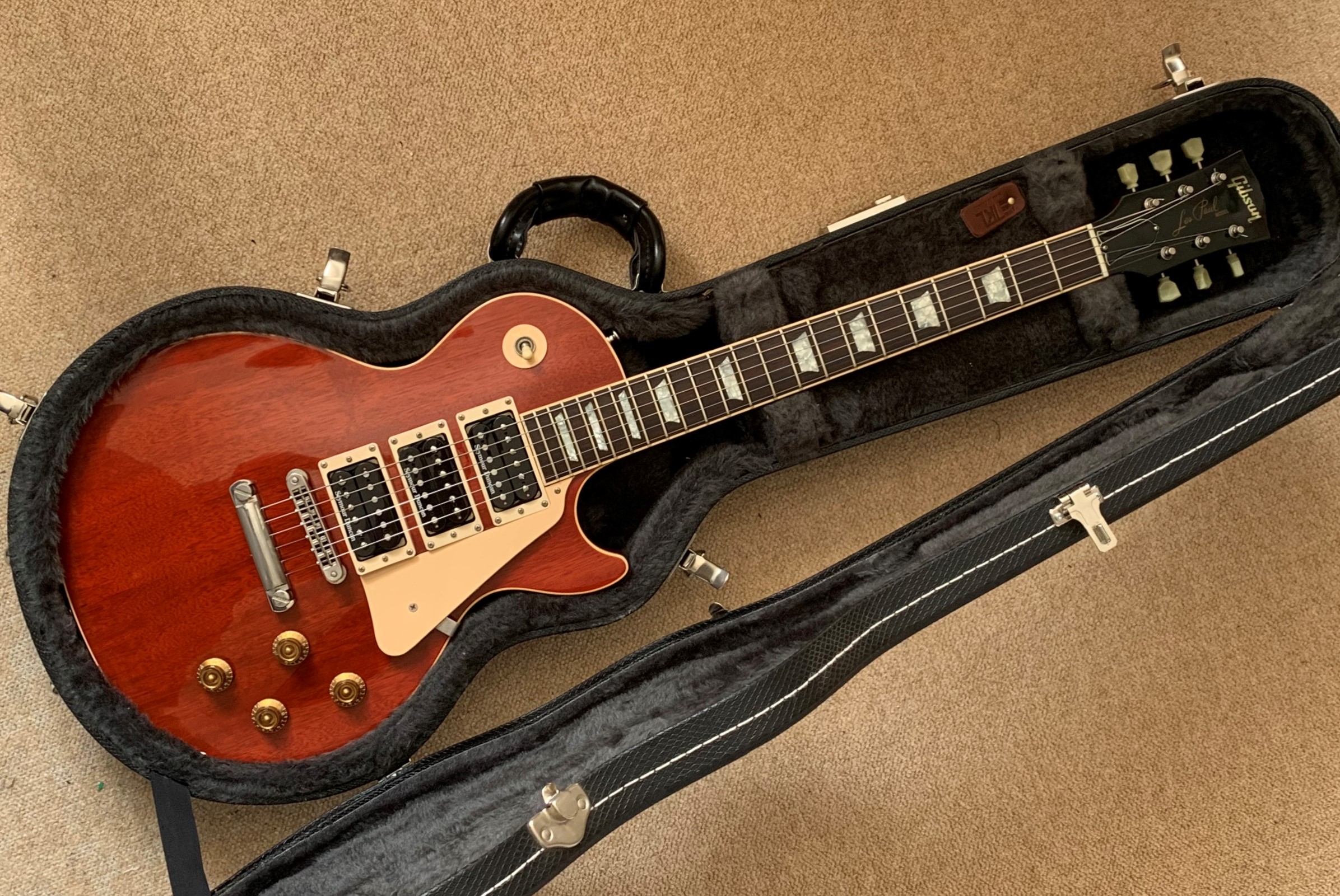 Gibson USA Les Paul Standard 2002 3 Pick-ups Mahogany