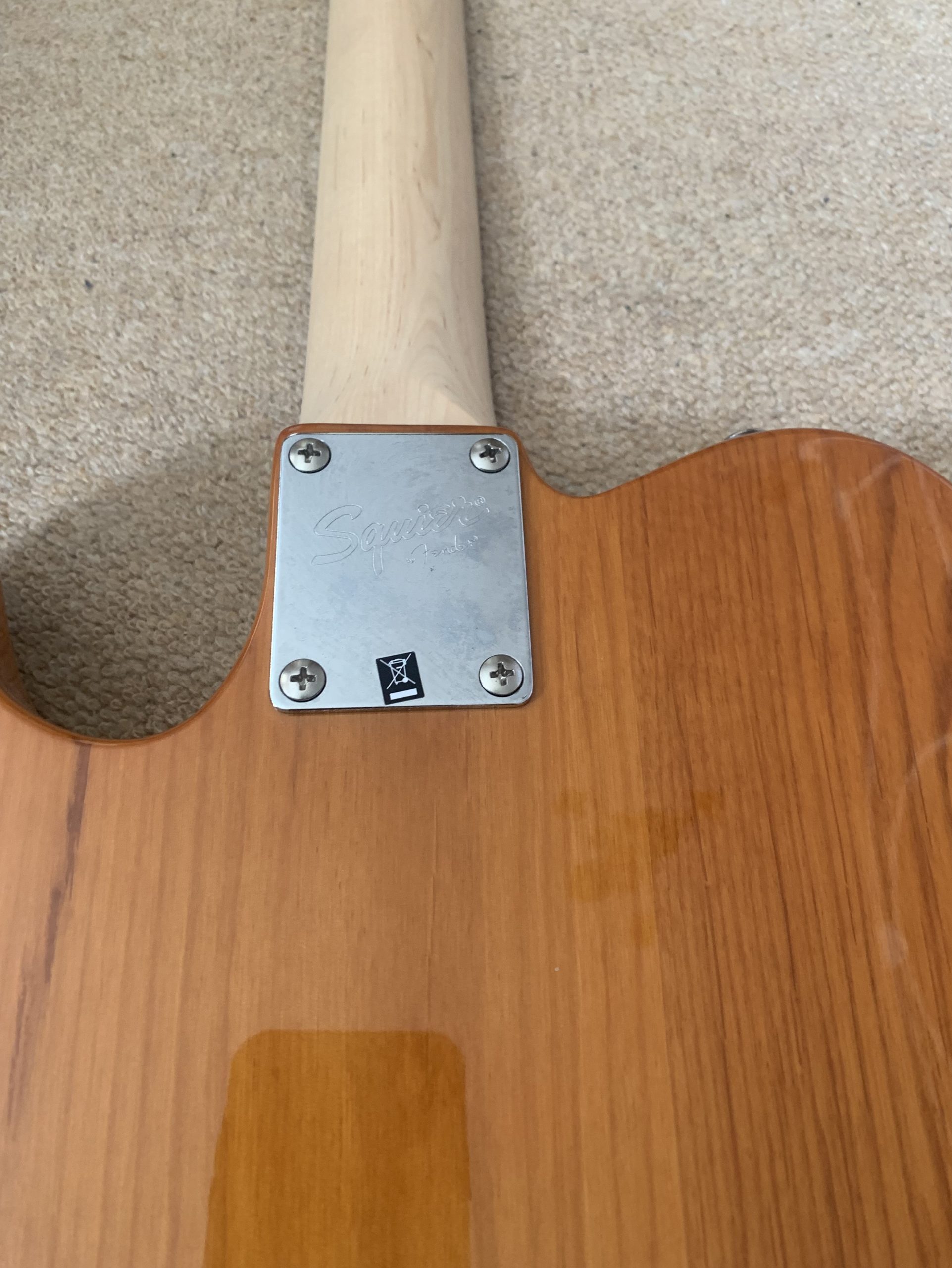 Squier Tele 2001 China in Natural - Image 9