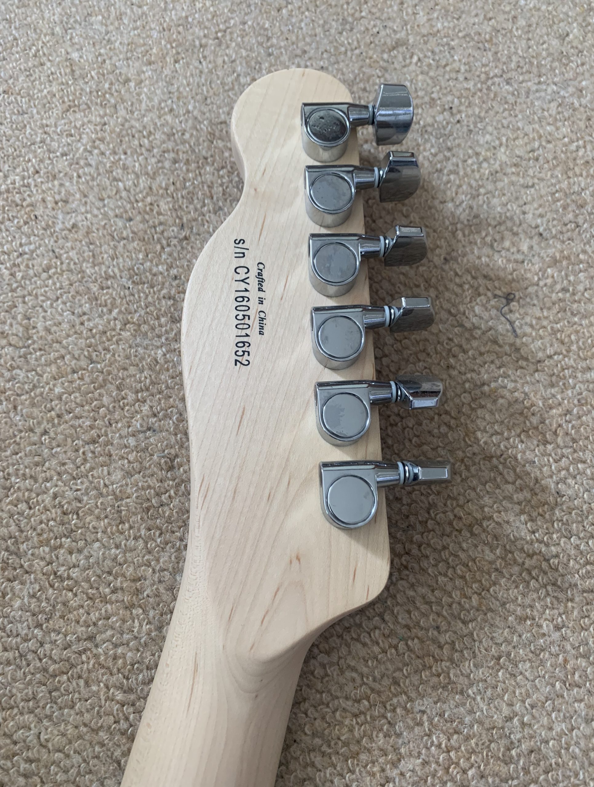 Squier Tele 2001 China in Natural - Image 11