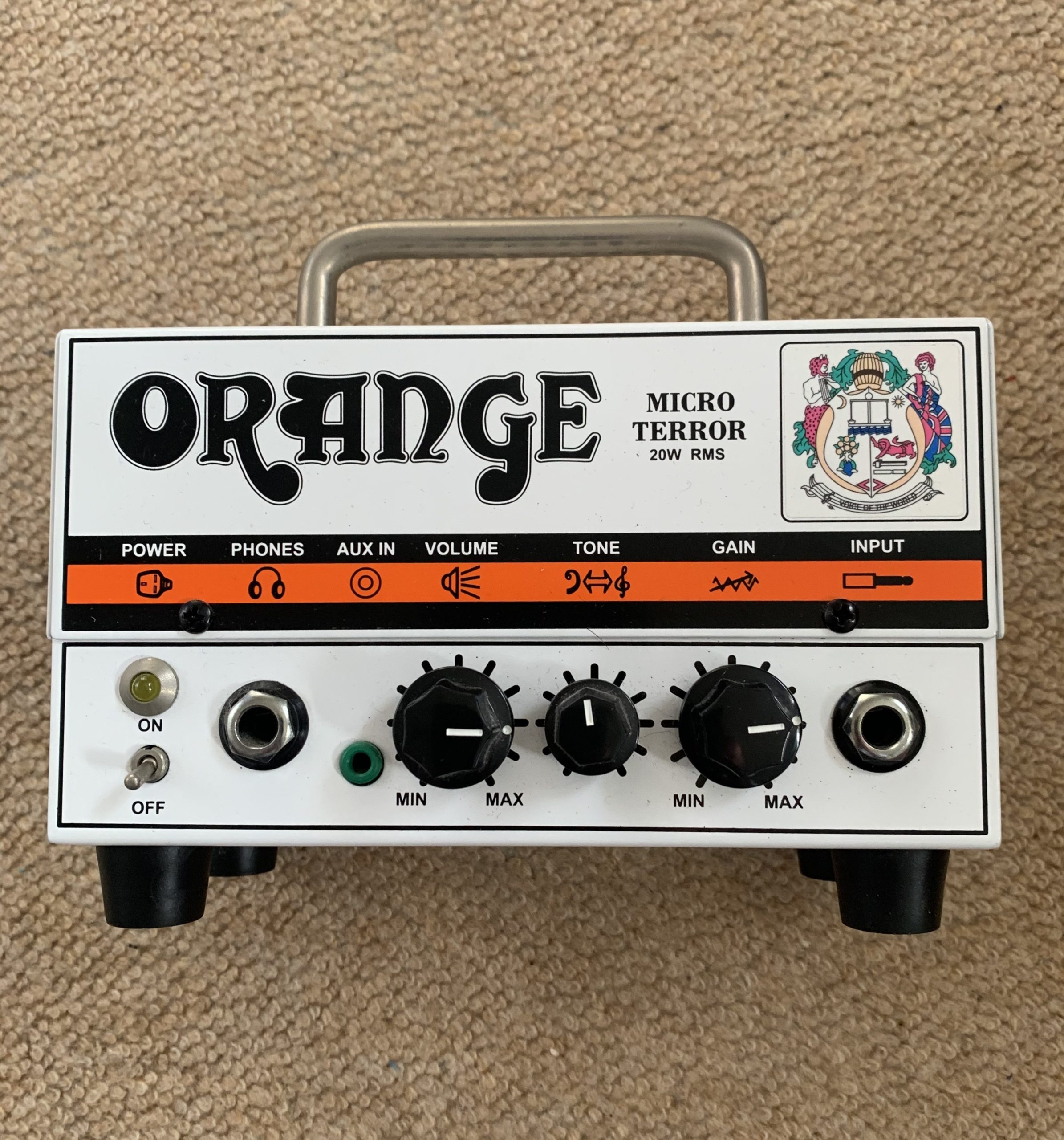 Orange Micro Terror Guitar Amplifier Head and Cabinet - Image 2