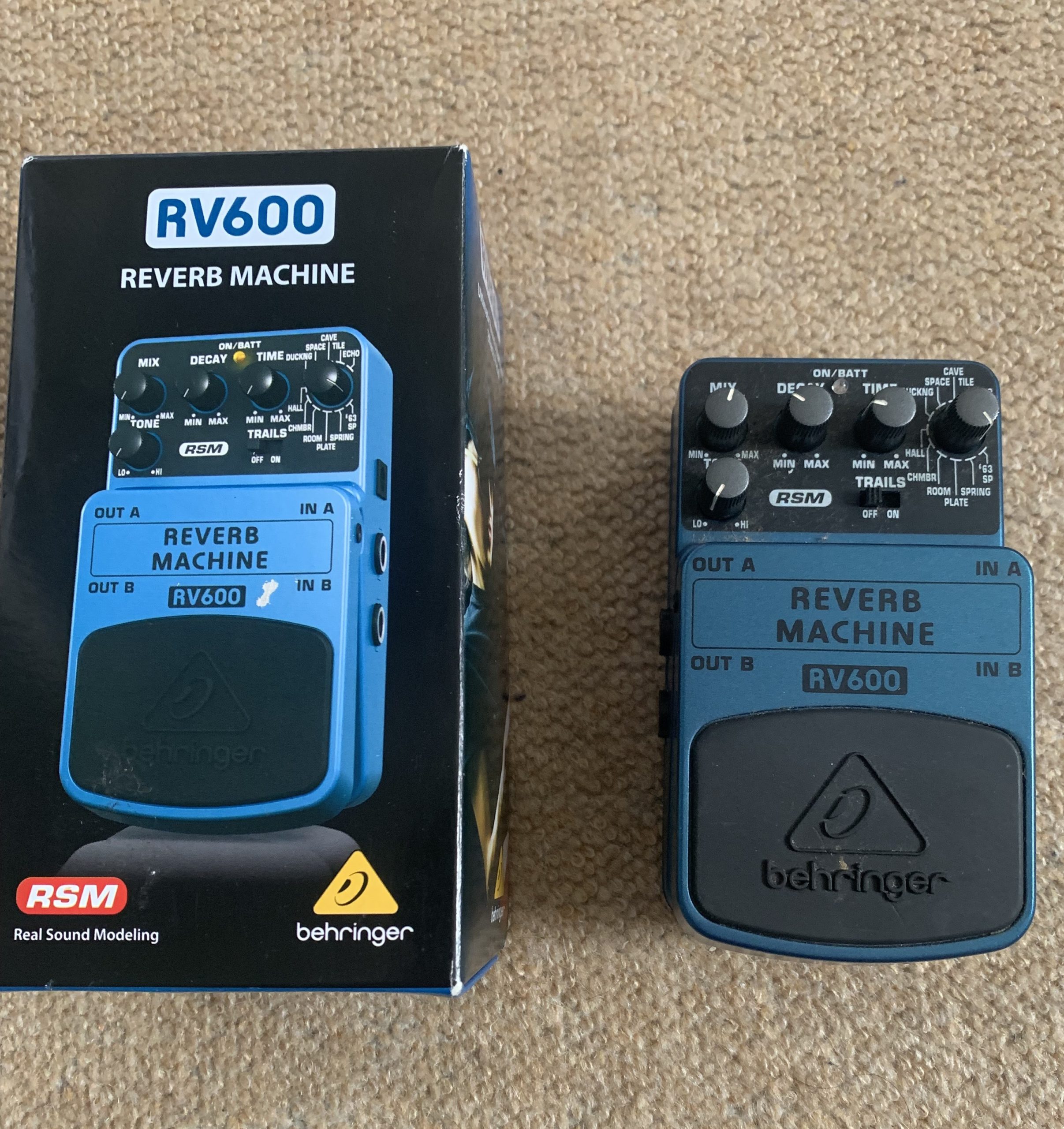 Behringer REVERB MACHINE RV600 Rock Stock Stores