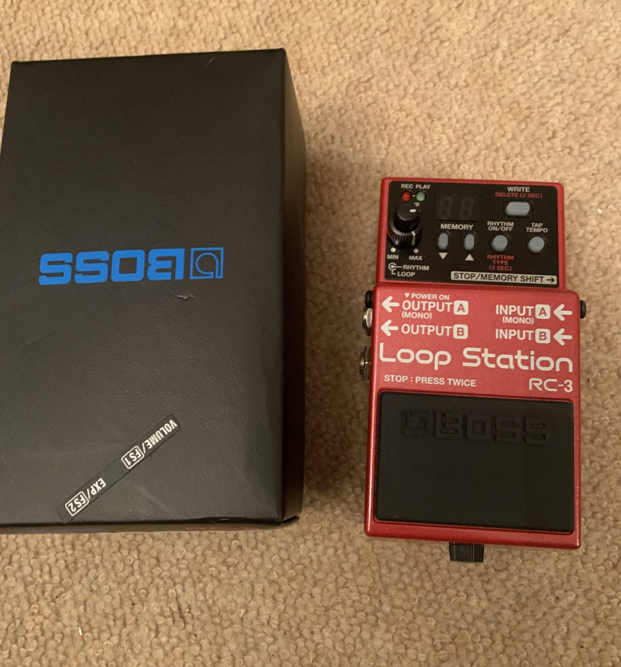 BOSS RC3 Loop Station Rock Stock Stores