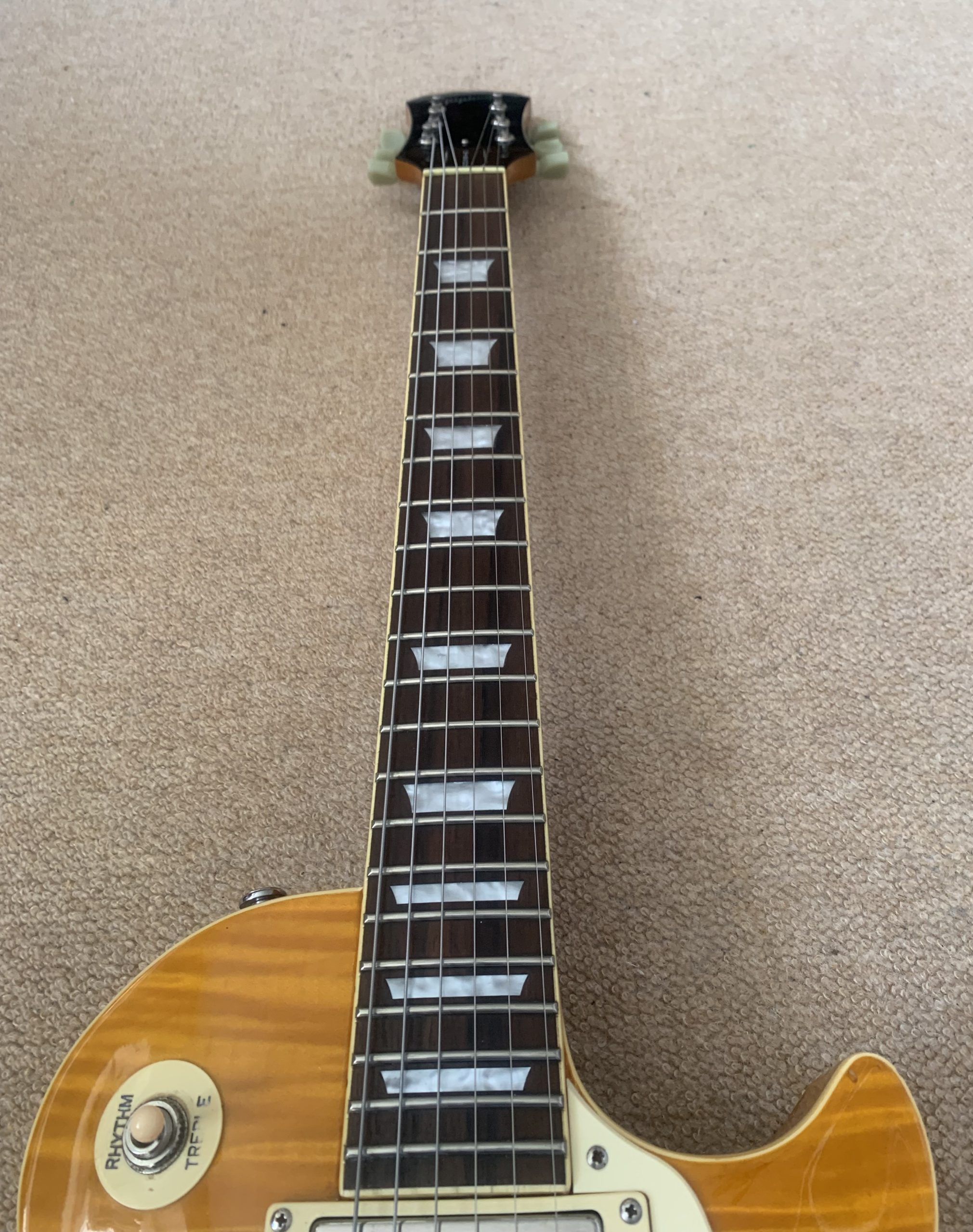 Epiphone Les Paul Korean: Limited Edition 2001 Honey Burst Tiger